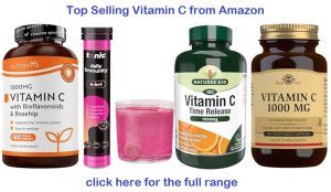 Vitamin C from Amazon supporting perimenopause.
